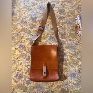 Leather Messenger Bag